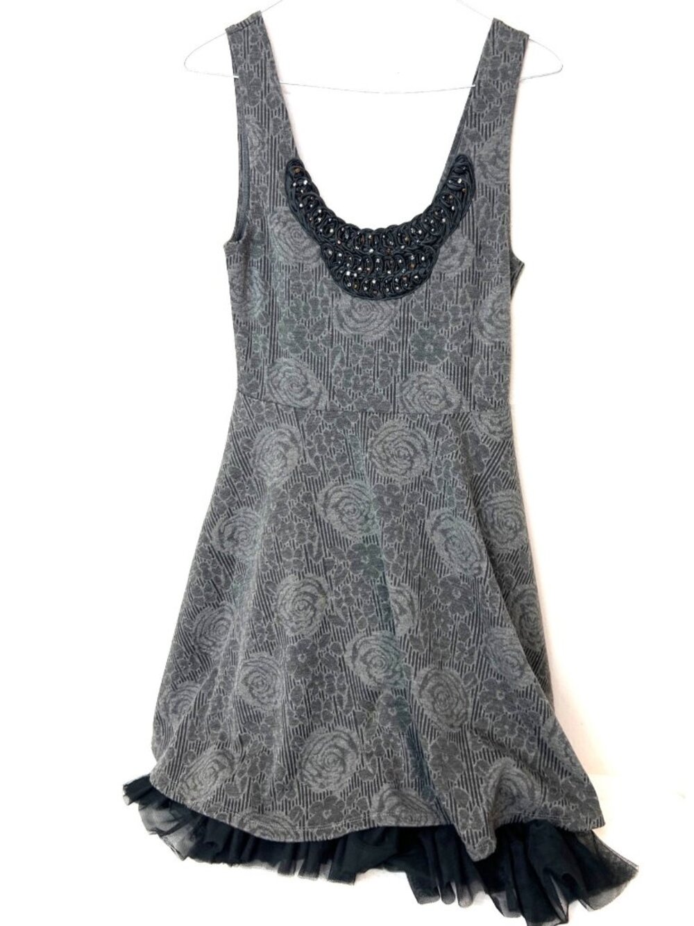Free People Rock Princess Tulle Fit and Flare Dress S OB975119105 Whimsygoth - Picture 2 of 8